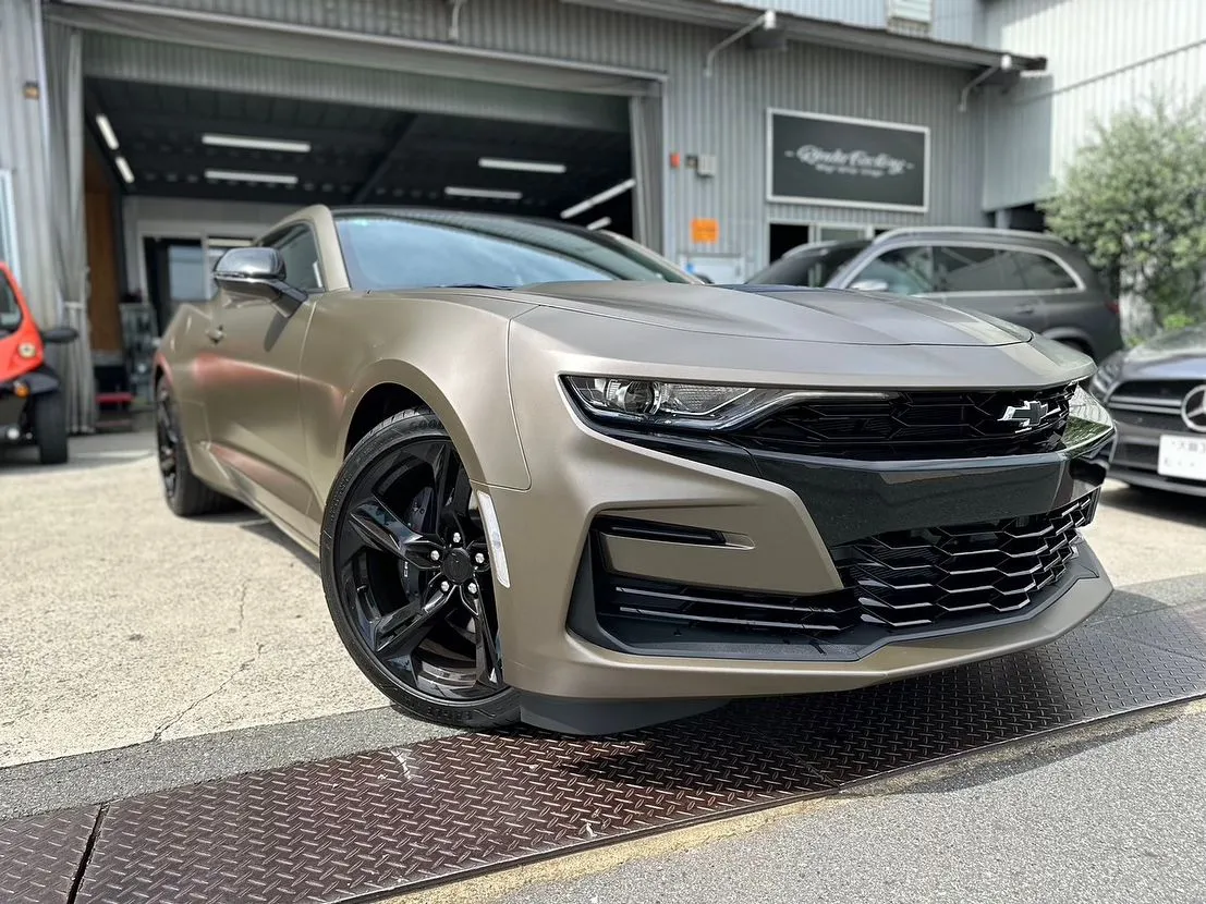 Chevrolet Camaro フルラッピング施工、完了し...