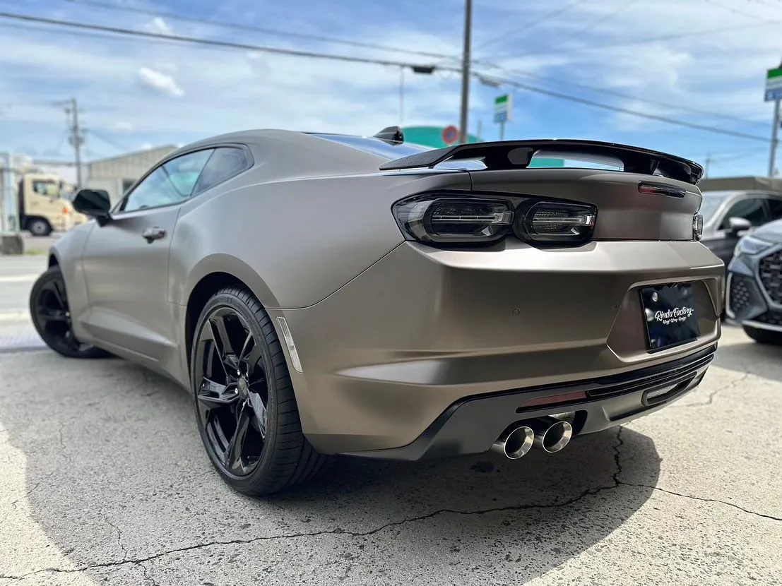 Chevrolet Camaro フルラッピング施工、完了し...