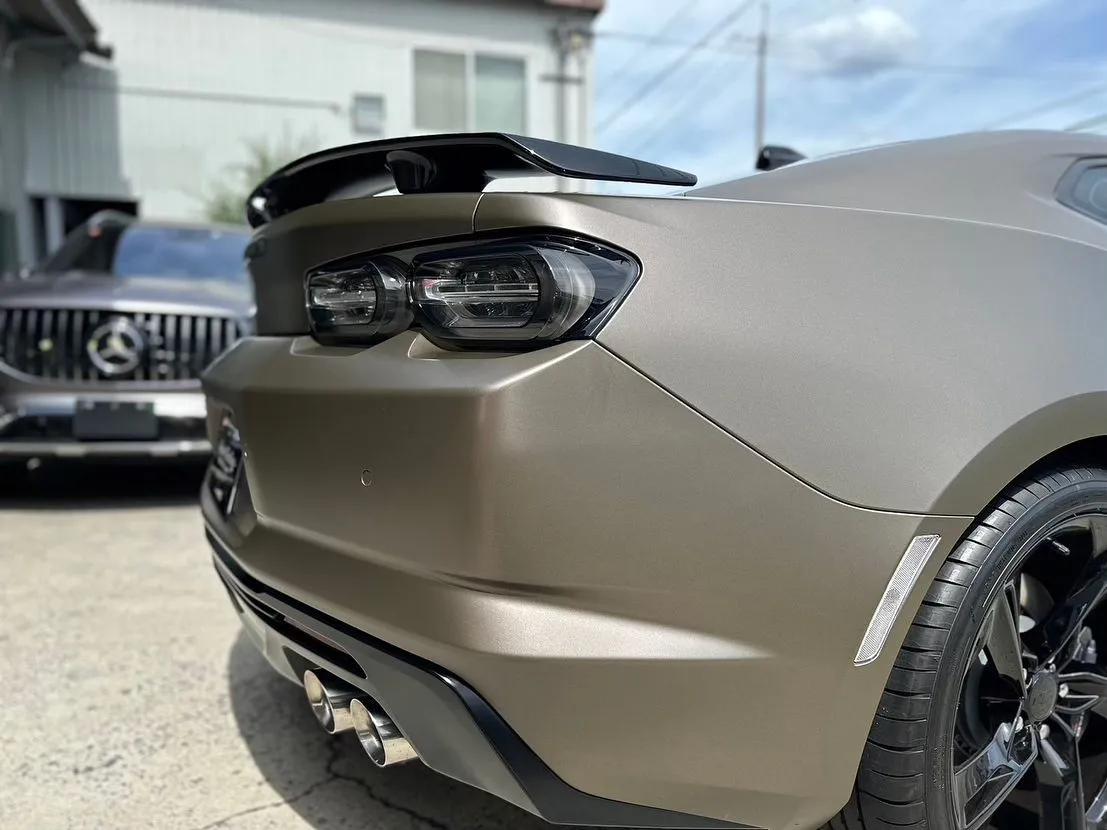 Chevrolet Camaro フルラッピング施工、完了し...