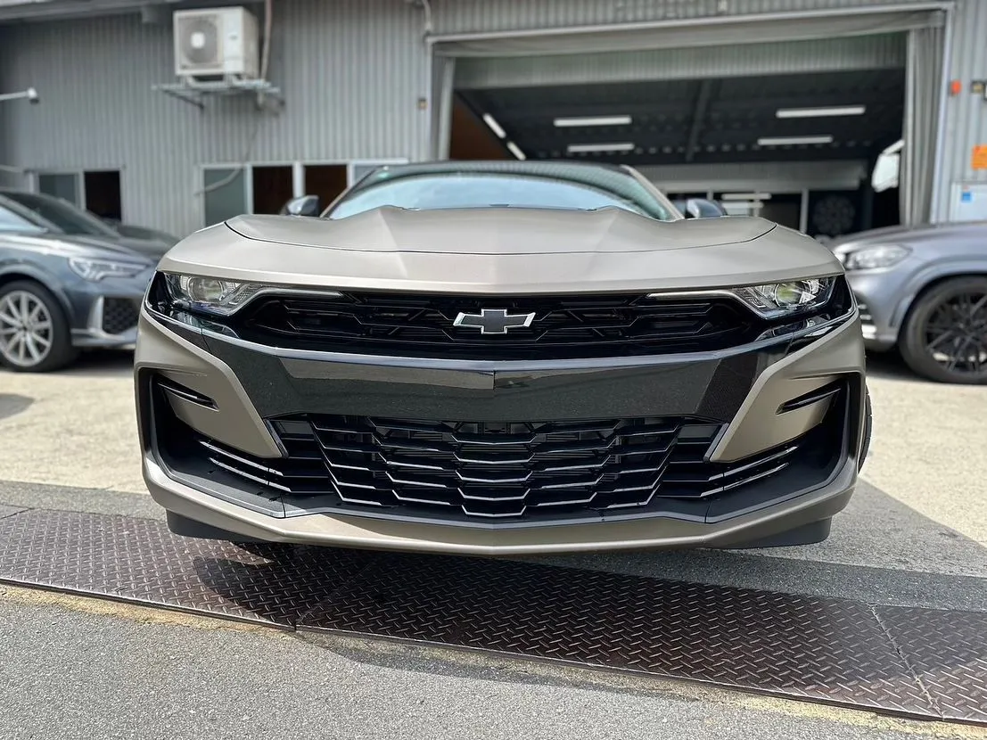 Chevrolet Camaro フルラッピング施工、完了し...
