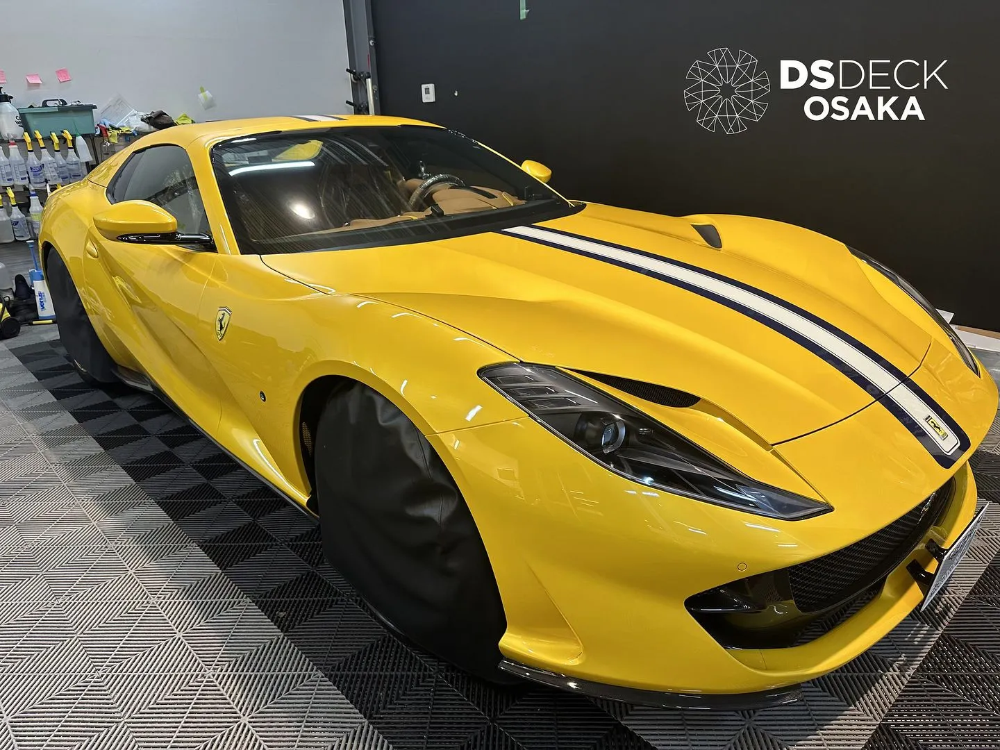 Ferrari812GTSのプロテクションフィルム施工です！...