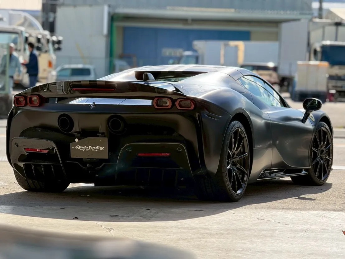 フェラーリSF90スパイダーにフルステルスプロテクションを施...
