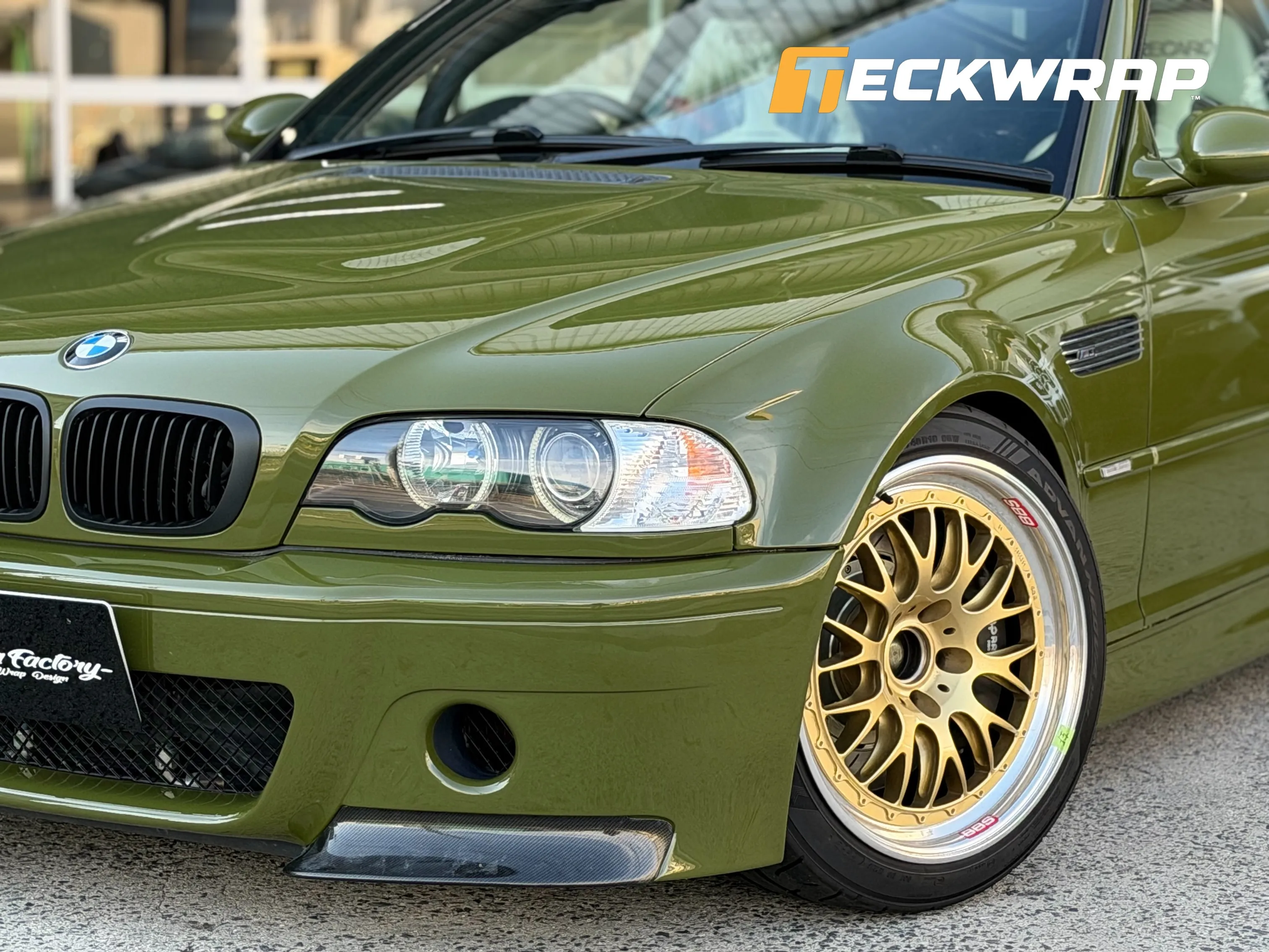 【BMW E46 M3 × カーラッピング施工】