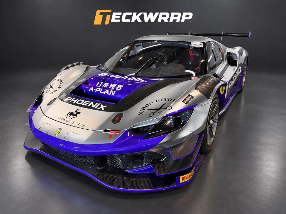 フェラーリ296GT3が独自の個性を放つレース車両に変身しま...