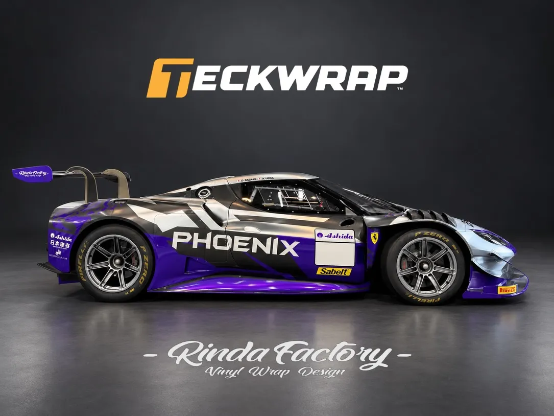 フェラーリ296GT3が独自の個性を放つレース車両に変身しま...